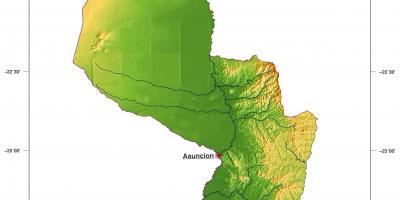 Hartë fizike Paraguai