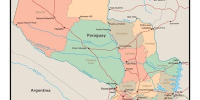 Harta e Paraguajit